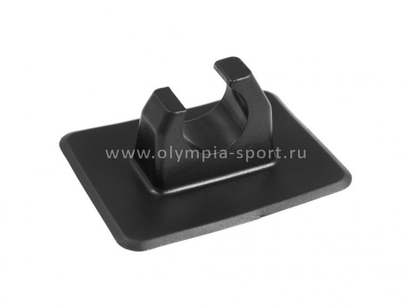 Защелка весла 35 мм черная PVC