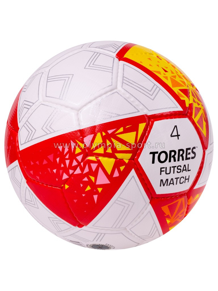 Мяч футзальный TORRES Futsal Match р.4 ПУ