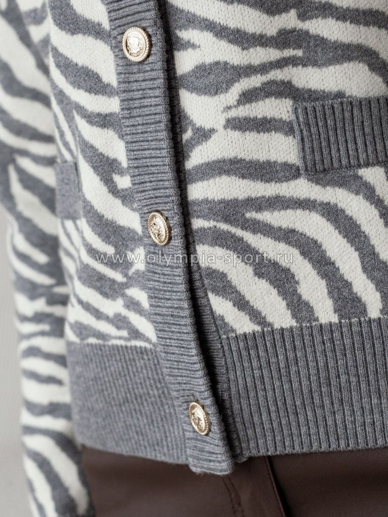 Кардиган женский D31.150 серый