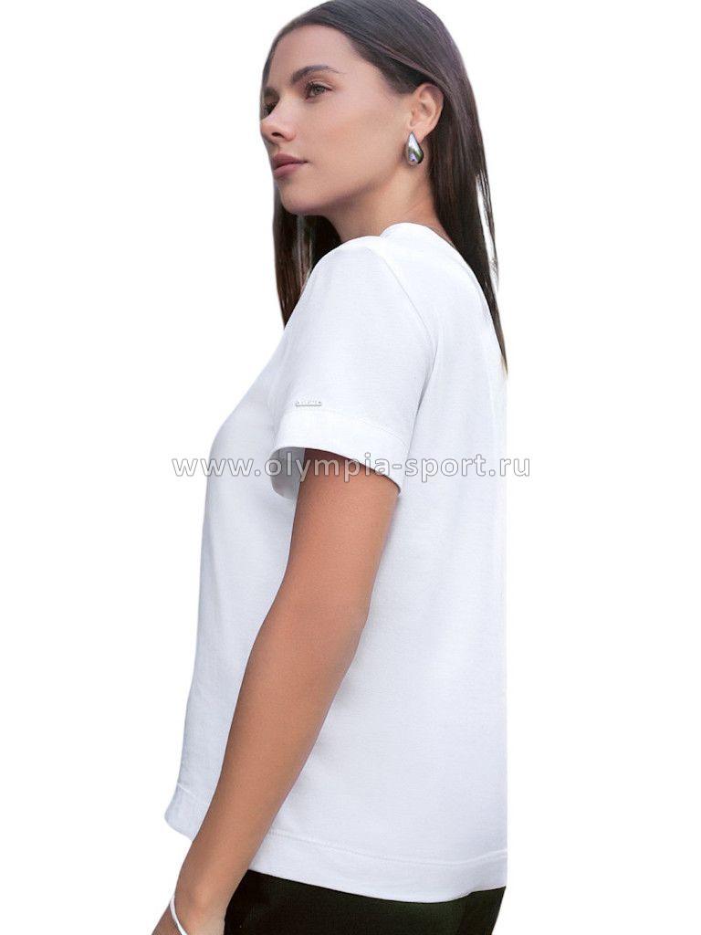 Футболка женская D49.110 белый_masterpiece
