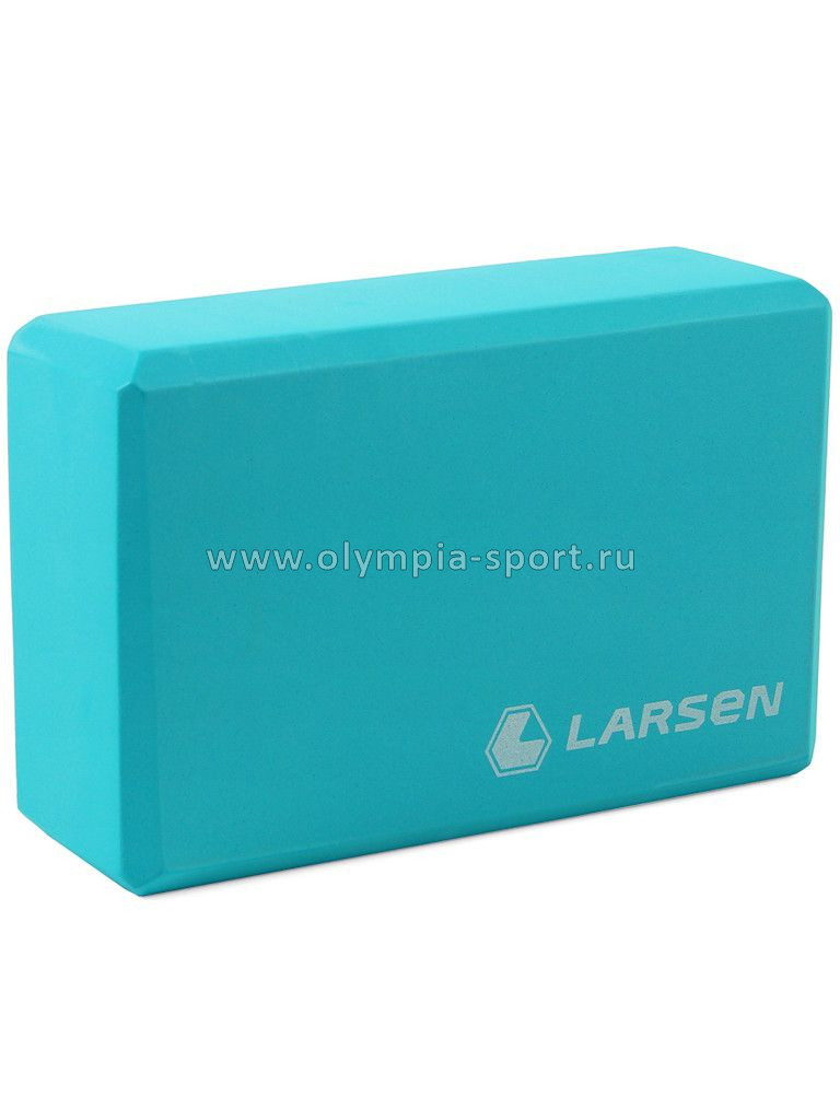 Блок для йоги Larsen EVA YB-01 22х15,2х7,6 см