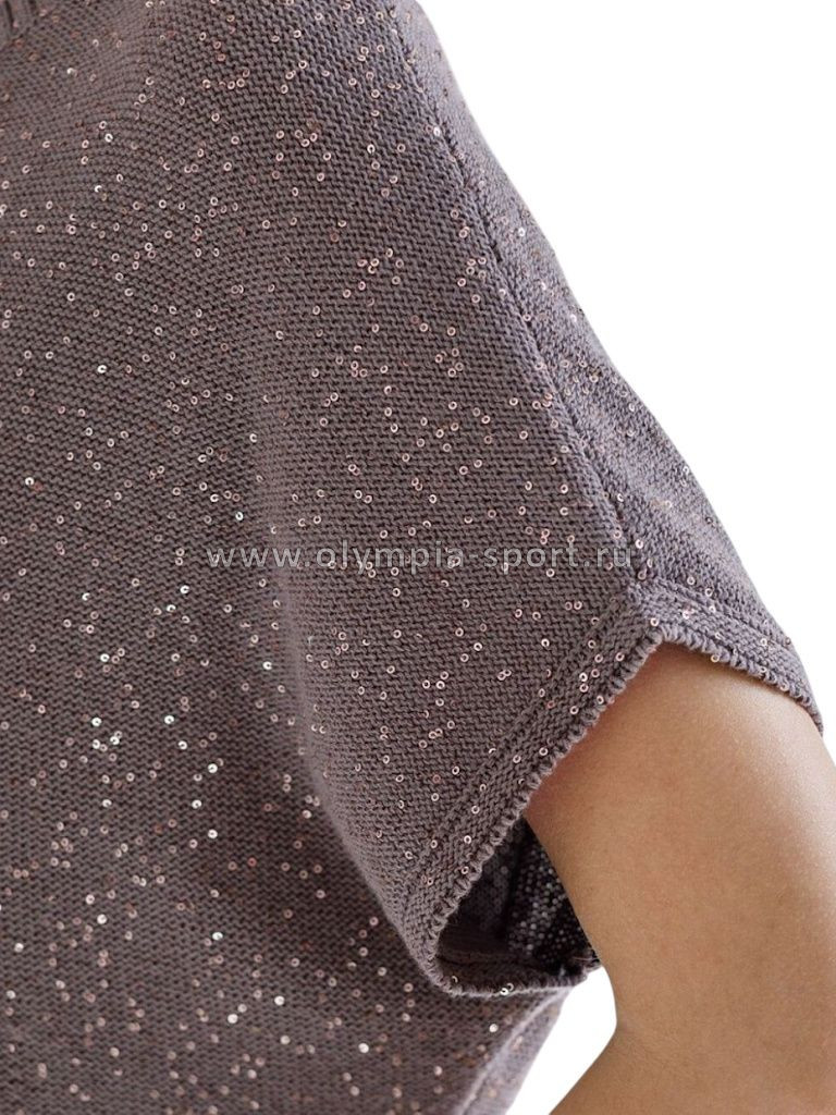 Джемпер женский Vilatte D39.367 кофейный