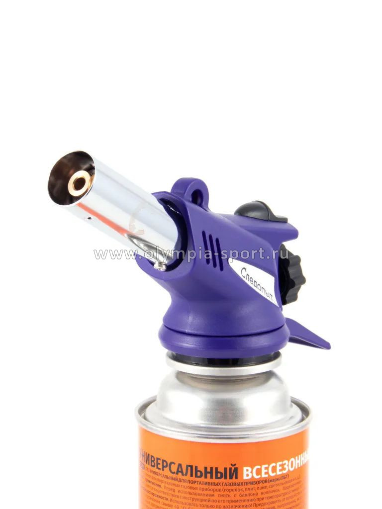 Горелка порт. Следопыт GTP-N05, пьезо цанг. с газогенер.