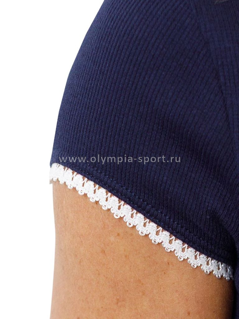 Футболка женская Vilatte D49.154 т.синий