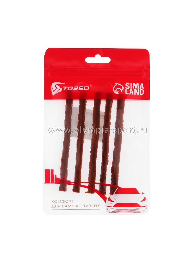 Жгут для ремонта бескамерных шин (100*6мм, 5 шт)